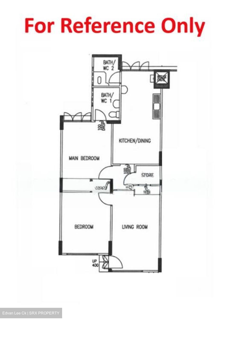 Blk 414 Bukit Batok West Avenue 4 (Bukit Batok), HDB 3 Rooms #557801941